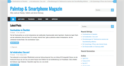 Desktop Screenshot of palmtopmagazin.de