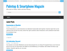 Tablet Screenshot of palmtopmagazin.de
